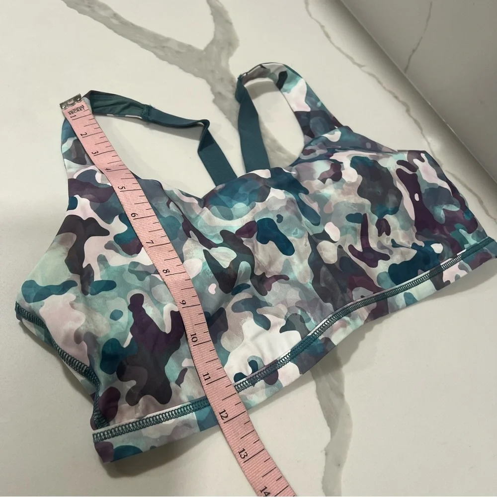 Spanx women's Camo Print Sports Bra low impact‎ size XL